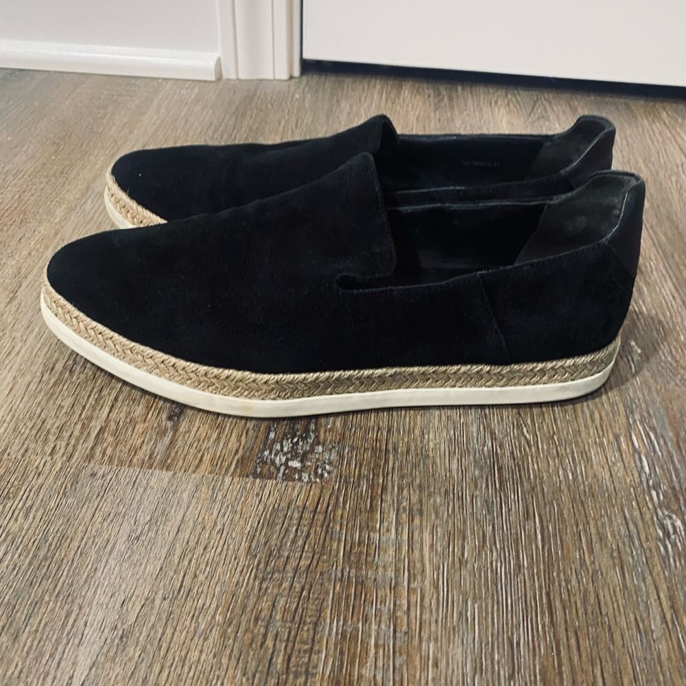 Vince Suede slip on espadrille sneakers 7